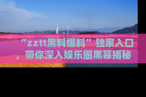 “zztt黑料爆料”独家入口,带你深入娱乐圈黑幕揭秘