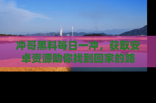 冲哥黑料每日一冲，获取安卓资源助你找到回家的路