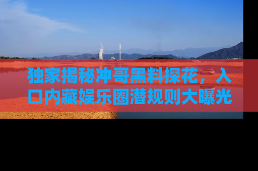独家揭秘冲哥黑料探花，入口内藏娱乐圈潜规则大曝光
