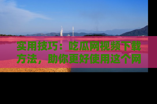 实用技巧：吃瓜网视频下载方法，助你更好使用这个网站