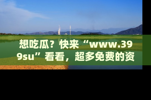 想吃瓜？快来“www.399su”看看，超多免费的资源让你尽情享受！