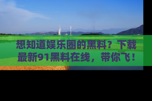 想知道娱乐圈的黑料?下载最新91黑料在线,带你飞!