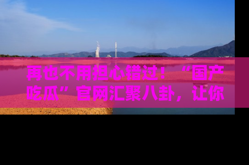 再也不用担心错过!“国产吃瓜”官网汇聚八卦,让你随时随地吃瓜。